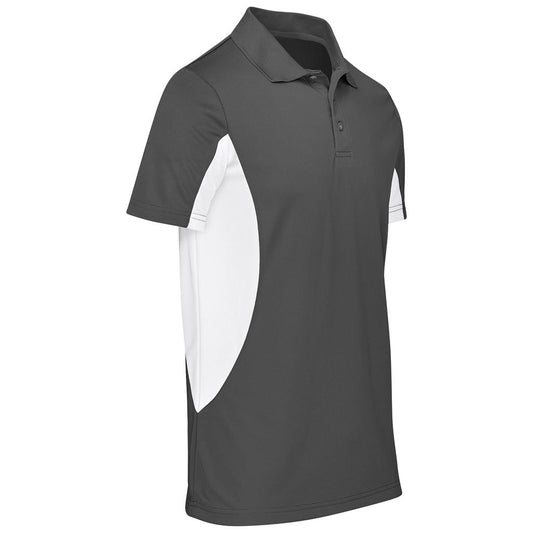Kids Championship Golf Shirt - Grey