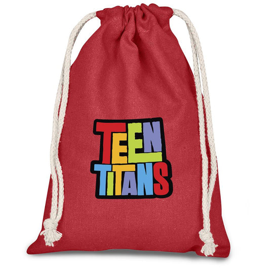 Altitude Allsorts Mini Cotton Drawstring Pouch - Red