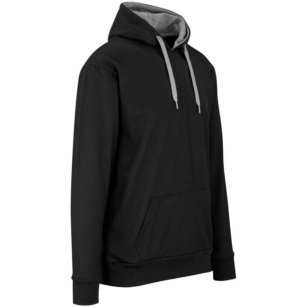 Mens Solo Hooded Sweater - Grey