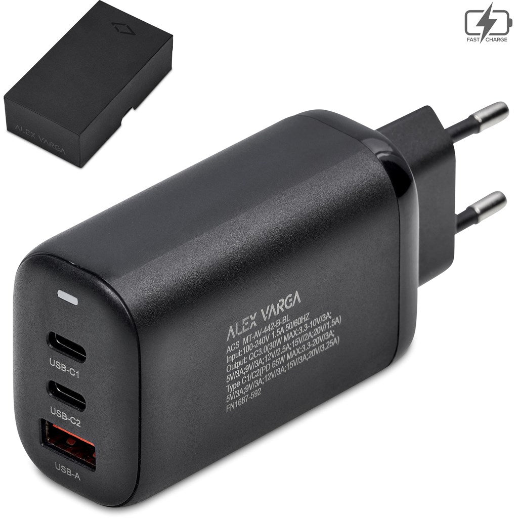 Alex Varga Alfonta QC 3.0 & PD 65W Wall Charger