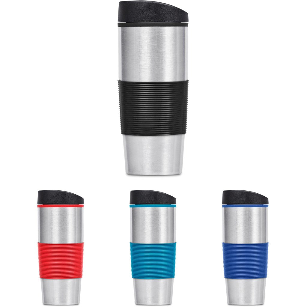 Ridge Stainless Steel & Plastic Double-Wall Tumbler - 450ml