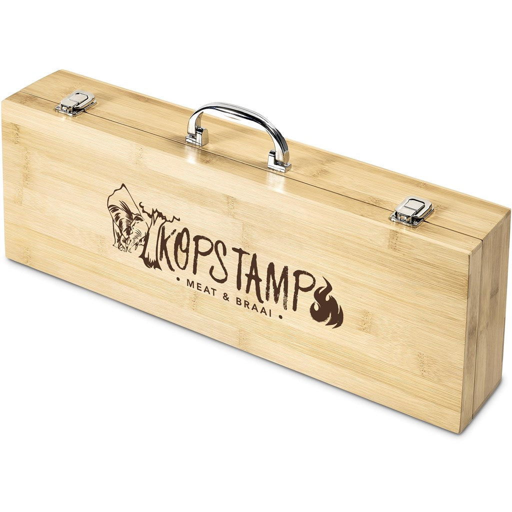 Okiyo Yakiniku Bamboo 5-Piece Braai Set