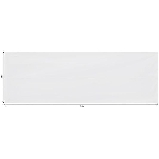 Ovation Sublimated Gazebo 4.5m X 3m - Short Side Half-Wall (Excludes Hardware)