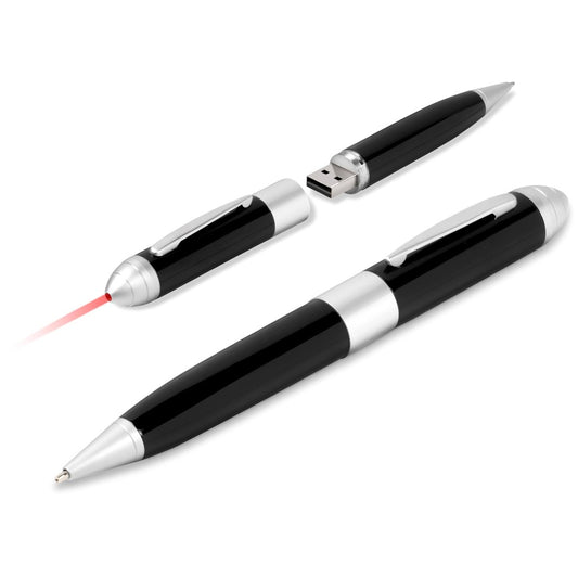Kilobyte Flash Drive Pen & Laser Pointer - 8GB