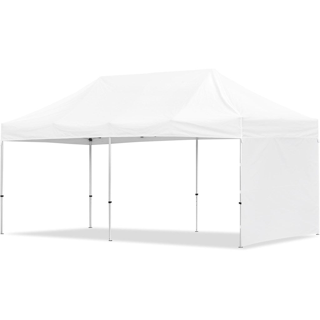 Coated Steel Sublimated Gazebo 6m x 3m - 1 Short Full-Wall Skin