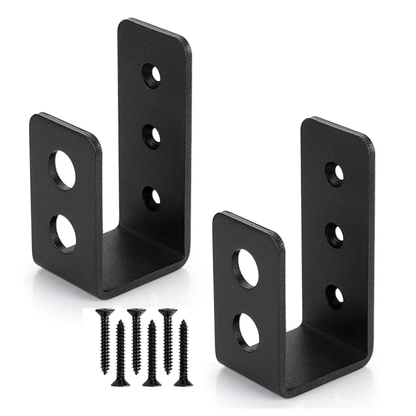 Door Barricade Brackets Heavy Duty Security U Bracket As Door Stopper Lock