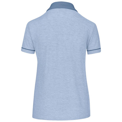 Ladies Verge Golf Shirt - Light Blue