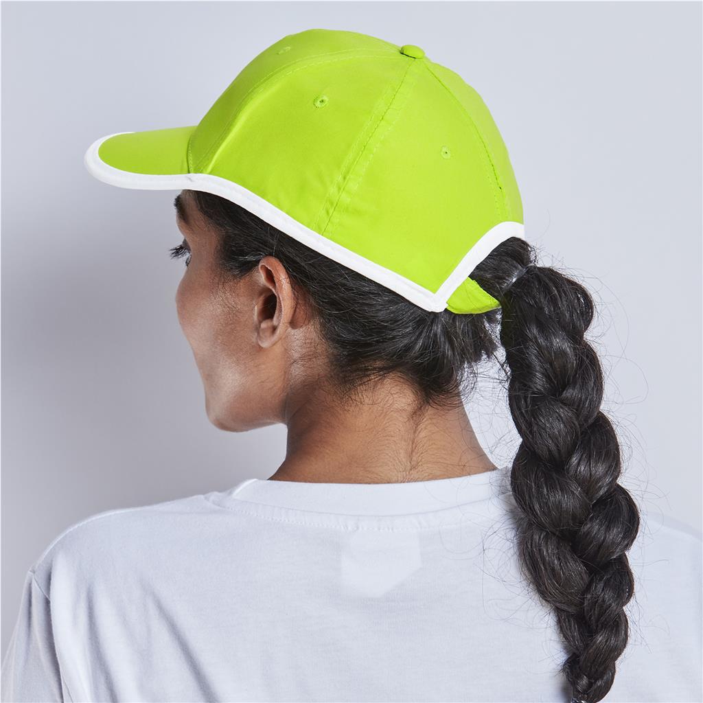 New Jersey Cap - 6 Panel - Lime