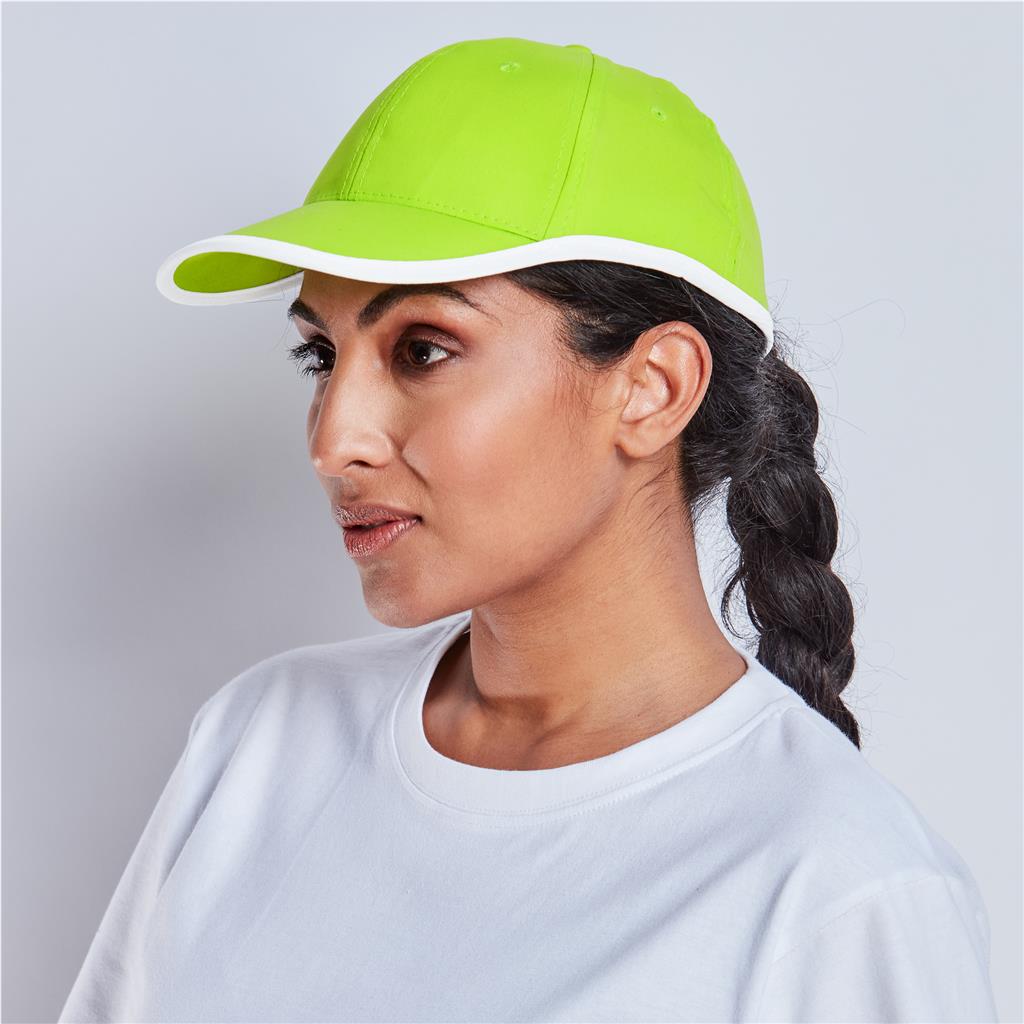New Jersey Cap - 6 Panel - Lime