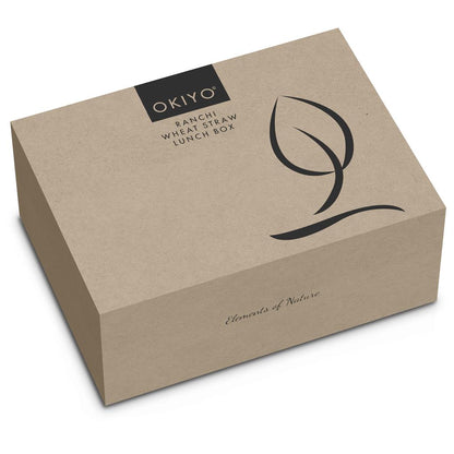 Okiyo Ranchi Wheat Straw Lunch Box Set