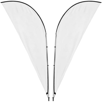 Legend 3M Sublimated Sharkfin Double-Sided Flying Banner - 1 complete unit