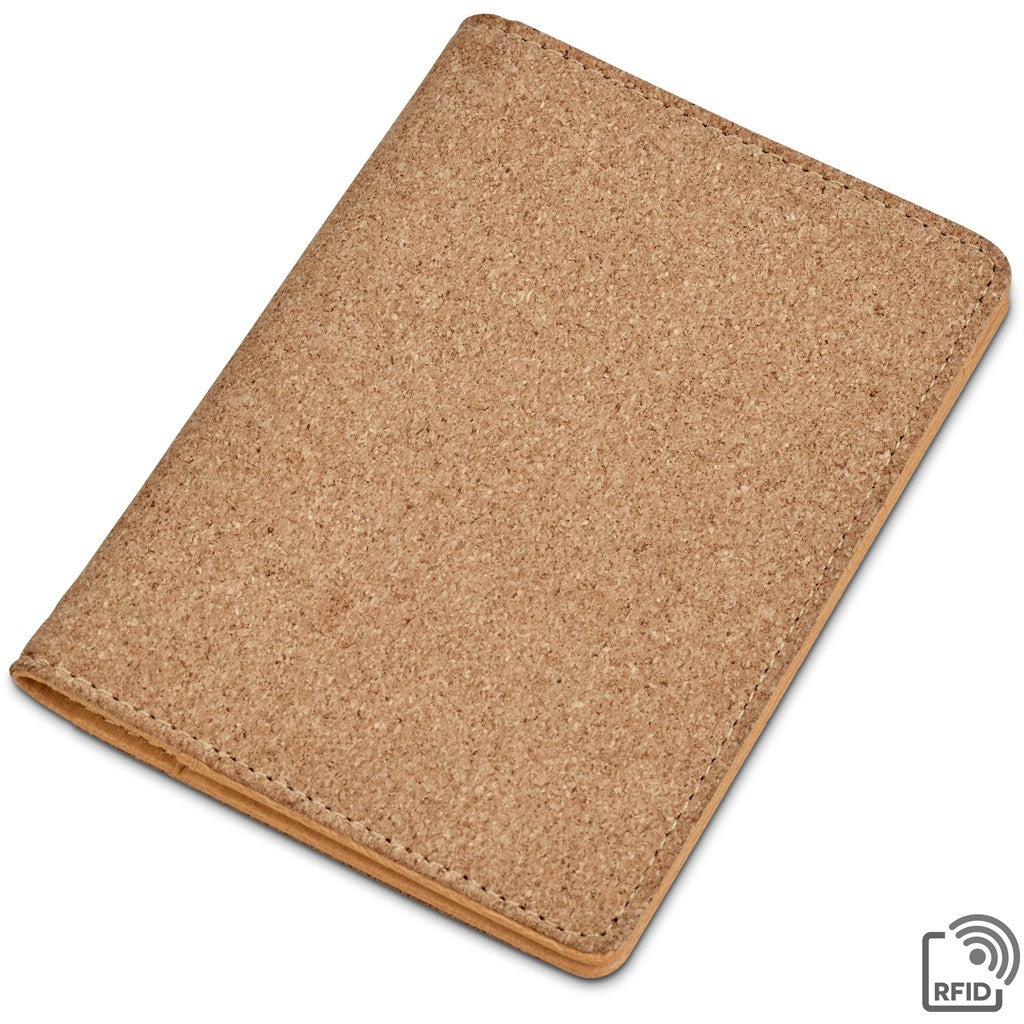 Okiyo Bouken Cork Passport Holder