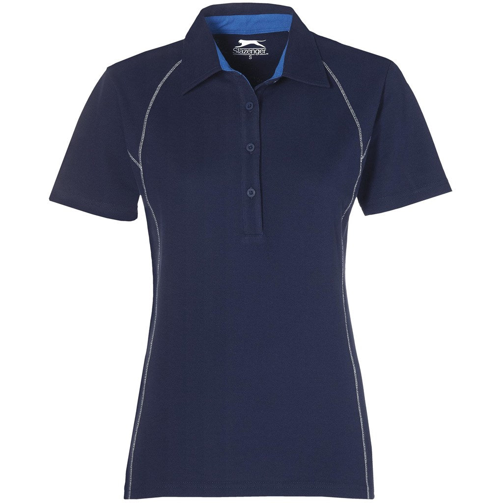 Ladies Victory Golf Shirt - Navy