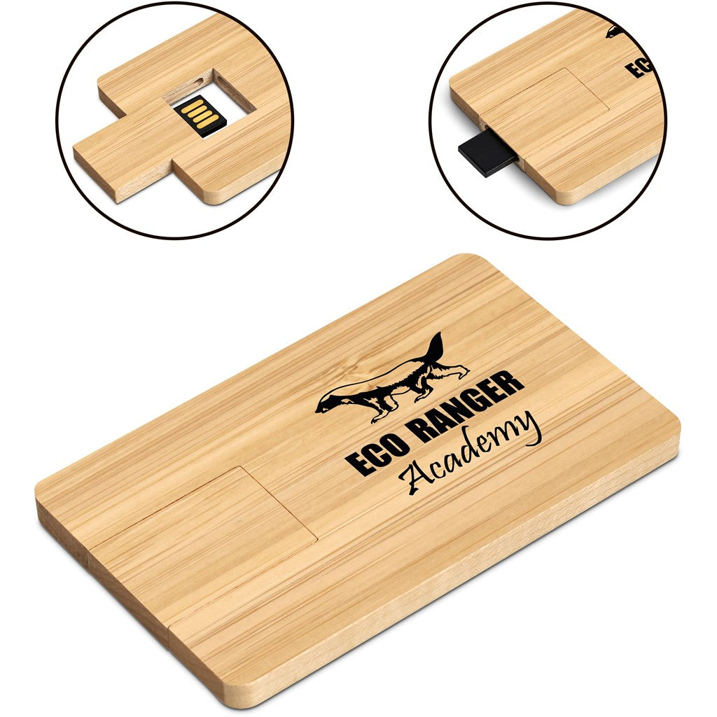 Okiyo Sempai Bamboo Flash Drive - 16GB