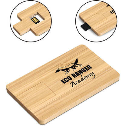 Okiyo Sempai Bamboo Flash Drive - 16GB