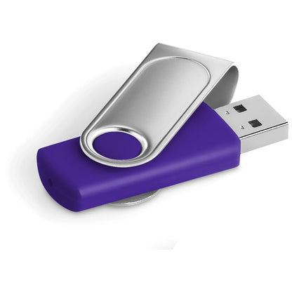 Axis Dome Flash Drive - 8GB - Purple