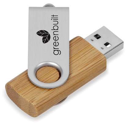 Okiyo Shimasu Bamboo Flash Drive - 8GB